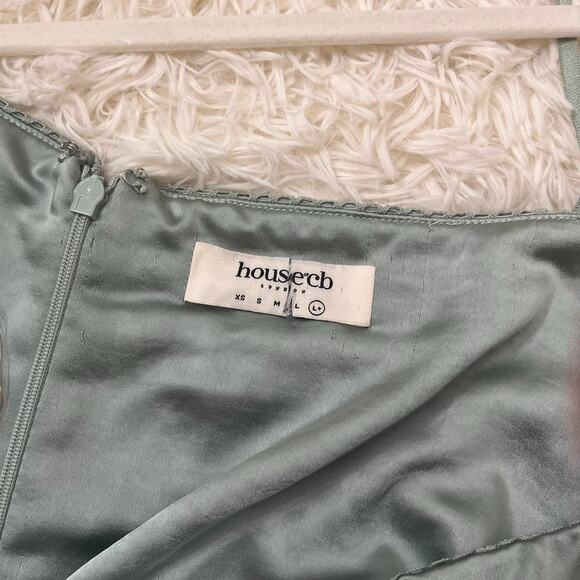 House of CB Constanza light jade maxi dress- Size XL/L+ - Picture 6 of 9